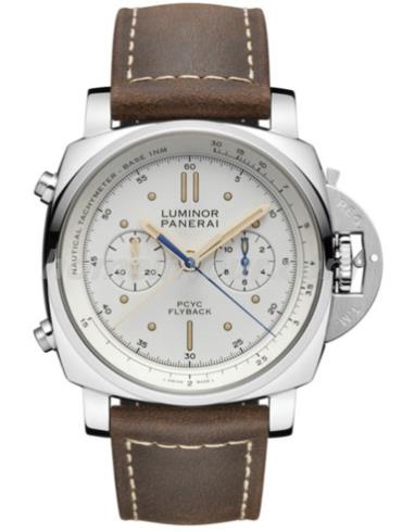 沛纳海PAM00654男表LUMINOR 庐米诺-浅棕色表带/表径44mm
