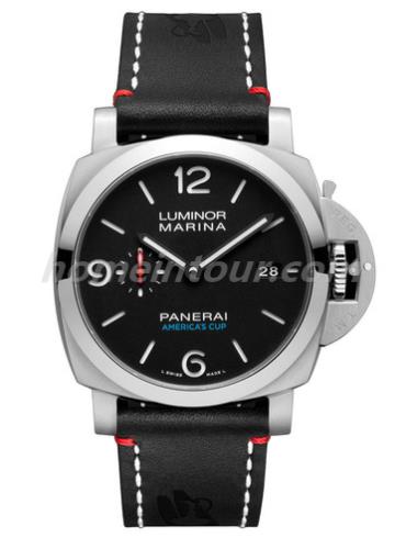 沛纳海PAM00732男表LUMINOR 庐米诺-黑色表带/表径44mm