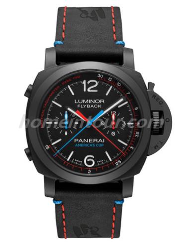 沛纳海PAM00725男表LUMINOR 庐米诺-黑色表带/表径44mm