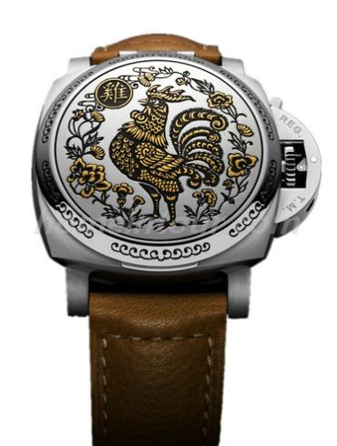 沛纳海PAM00852男表LUMINOR 庐米诺-棕色表带/表径44mm