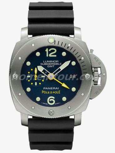 沛纳海PAM00719男表LUMINOR 庐米诺-黑色表带/表径47mm