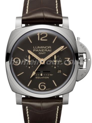 沛纳海PAM00656男表LUMINOR 庐米诺-棕色表带/表径47mm