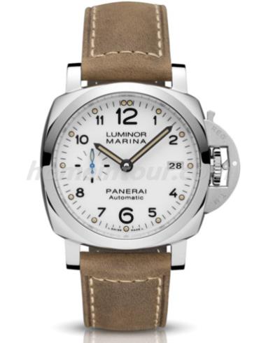 沛纳海PAM01523男表LUMINOR 庐米诺-棕色表带/表径42mm