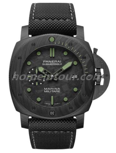 沛纳海PAM00961男表SUBMERSIBLE 潜行系列-绿色表带/表径47mm