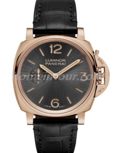 沛纳海PAM00677男表LUMINOR 庐米诺-黑色表带/表径42mm