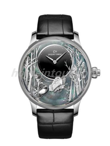 雅克德罗J032534270男表Les Ateliers D’art系列-黑色表带/表径43mm