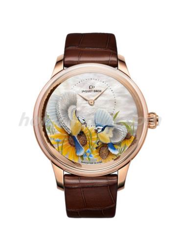 雅克德罗J005023283男表Les Ateliers D’art系列-棕色表带/表径41mm