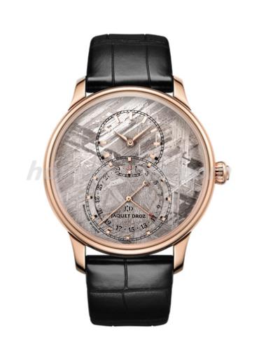 雅克德罗J007033270男表大秒针运动系列-黑色表带/表径43mm