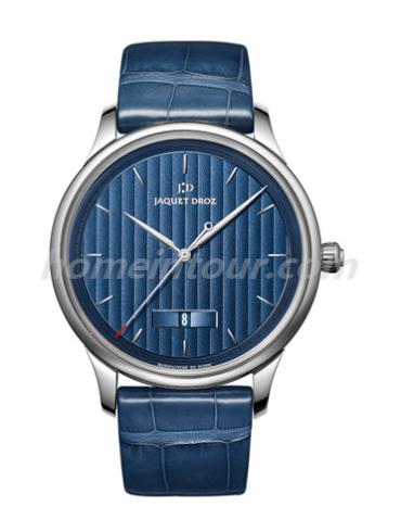 雅克德罗J017530241男表ASTRALE星辰系列-蓝色表带/表径43mm