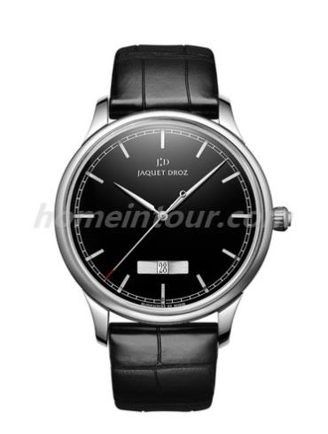 雅克德罗J017530270男表ASTRALE星辰系列-黑色表带/表径43mm