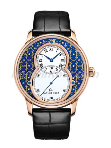 雅克德罗J003033401男表Les Ateliers D’art系列-黑色表带/表径43mm