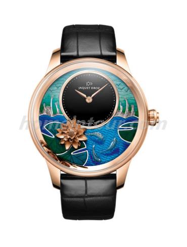 雅克德罗J005023279男表Les Ateliers D’art系列-黑色表带/表径41mm