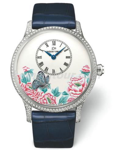 雅克德罗J005034265男表Les Ateliers D’art系列-蓝色表带/表径43mm