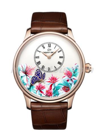 雅克德罗J005033283男表Les Ateliers D’art系列-棕色表带/表径43mm