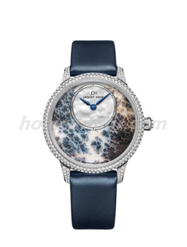雅克德罗J005004572男表Petite Heure Minute系列-深蓝色表带/表径35mm