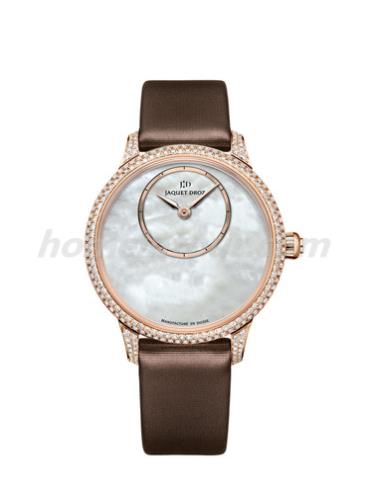 雅克德罗J005003572男表Petite Heure Minute系列-棕色表带/表径35mm
