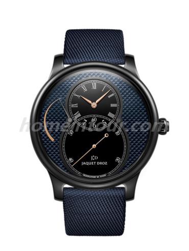 雅克德罗J027035542男表大秒针运动系列-深蓝色表带/表径44mm