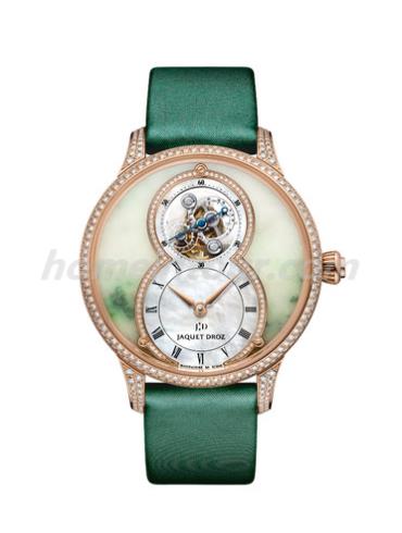 雅克德罗J013013281男表大秒针运动系列-绿色表带/表径39mm