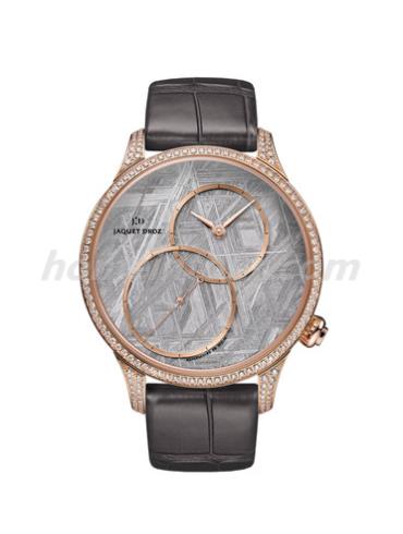 雅克德罗J006013271男表大秒针运动系列-黑色表带/表径39mm