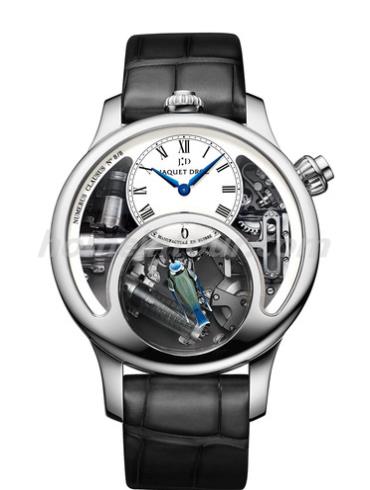 雅克德罗J031534203男表AUTOMATA系列-深蓝色表带/表径47mm