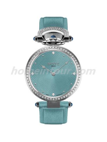 播威AS36001-SD12女表Fleurier系列-蓝绿色表带/表径36mm