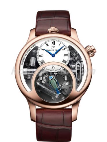 雅克德罗J031533202男表AUTOMATA系列-棕色表带/表径47mm