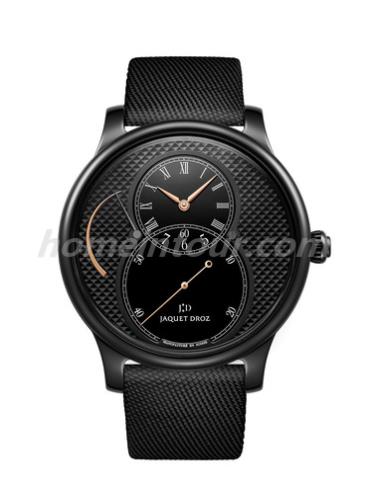 雅克德罗J027035541男表大秒针运动系列-黑色表带/表径44mm