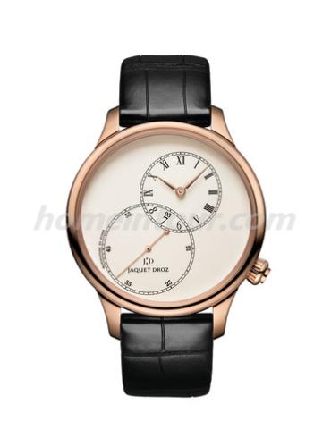 雅克德罗J006013200男表大秒针运动系列-黑色表带/表径39mm