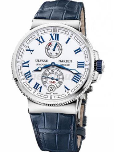 雅典1183-126_40男表航海系列-蓝色表带/表径43mm