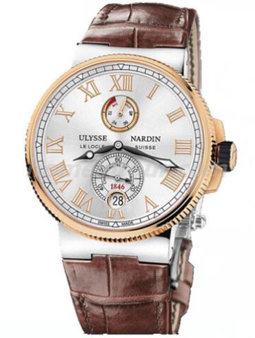 雅典1185-122_41_V2男表航海系列-棕色表带/表径45mm