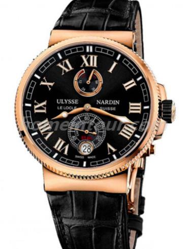 雅典1186-126_42男表航海系列-黑色表带/表径45mm