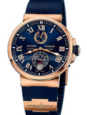 雅典1186-126-3_43男表航海系列-蓝色表带/表径43mm