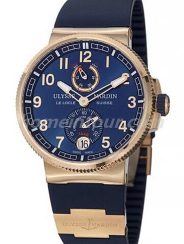 雅典1186-126-3_63男表航海系列-蓝色表带/表径43mm