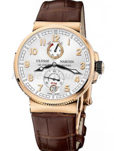 雅典1186-126_61男表航海系列-棕色表带/表径43mm