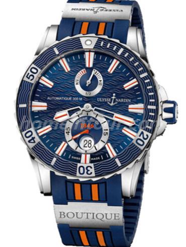 雅典263-10LE-3_953-BQ男表航海系列-蓝色表带/表径44mm