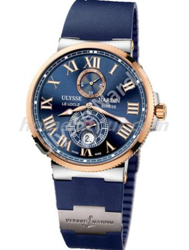 雅典265-67-3T_43-BQ男表航海系列-蓝色表带/表径43mm