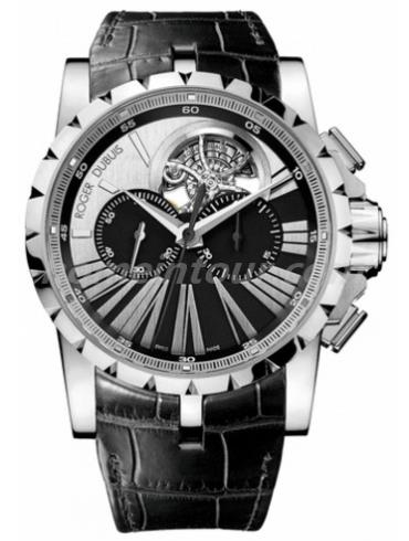 罗杰·杜彼RDDBEX0264男表Excalibur王者系列-黑色表带/表径42mm