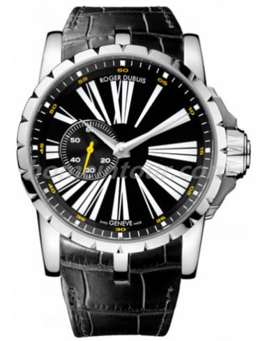罗杰·杜彼RDDBEX0263男表Excalibur王者系列-黑色表带/表径45mm