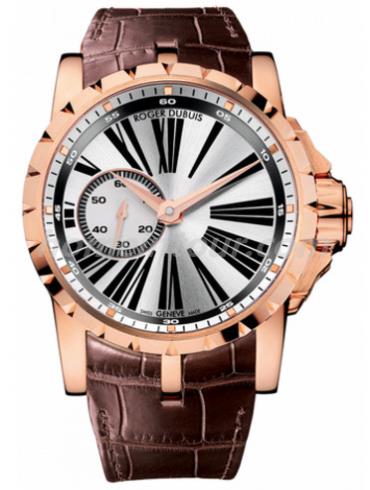 罗杰·杜彼RDDBEX0246男表Excalibur王者系列-黑色表带/表径45mm