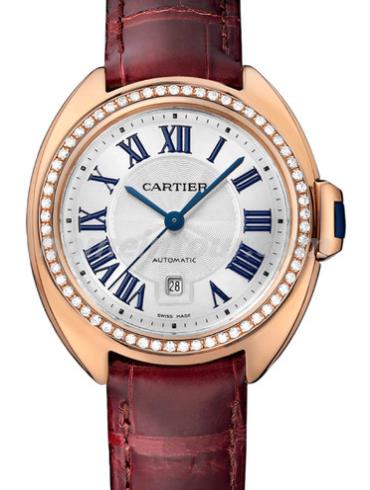 卡地亚WJCL0016女表Clé de Cartier系列-棕色表带/表径31mm