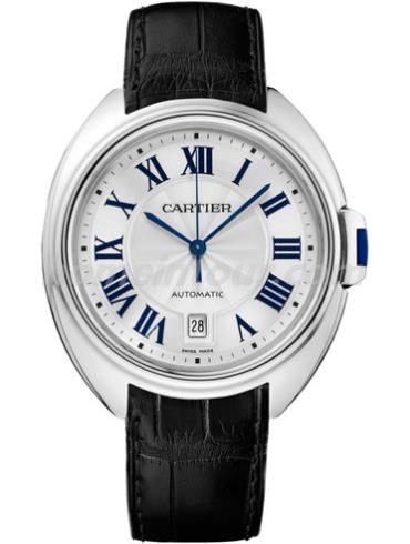 卡地亚WGCL0005男表Clé de Cartier系列-黑色表带/表径40mm