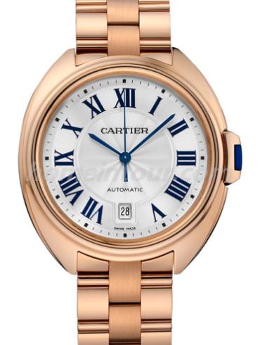 卡地亚WGCL0002男表Clé de Cartier系列-金色表带/表径40mm