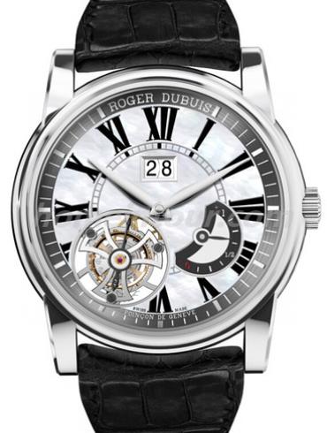 罗杰·杜彼RDDBHO0558男表Hommage系列-黑色表带/表径45mm