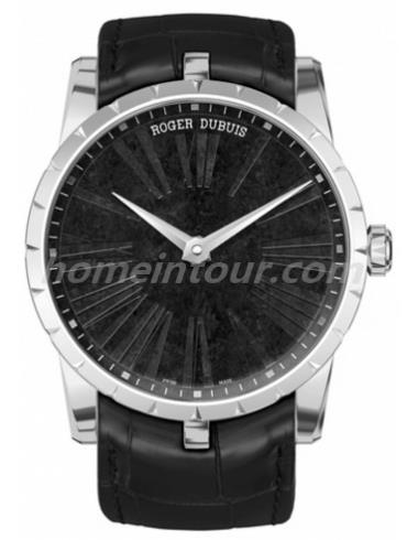 罗杰·杜彼RDDBEX0350男表Excalibur王者系列-黑色表带/表径13.75mm