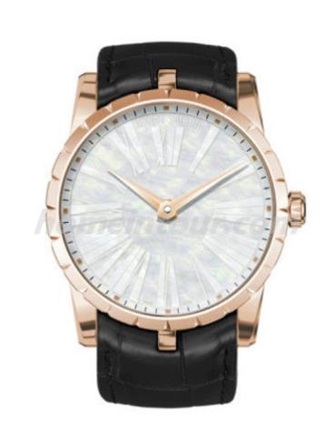 罗杰·杜彼RDDBEX0348男表Excalibur王者系列-白色表带/表径13.75mm