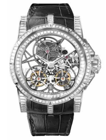 罗杰·杜彼RDDBEX0299男表Excalibur王者系列-黑色表带/表径45mm