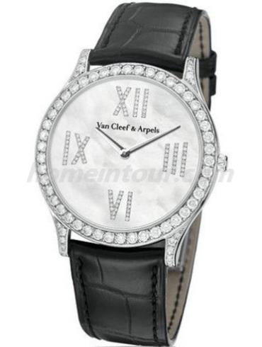 梵克雅宝VCARN5TO00男表-黑色表带/表径40mm