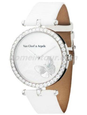 梵克雅宝VCARF51200女表Lady Arpels Papillon蝴蝶系列-白色表带/表径36mm