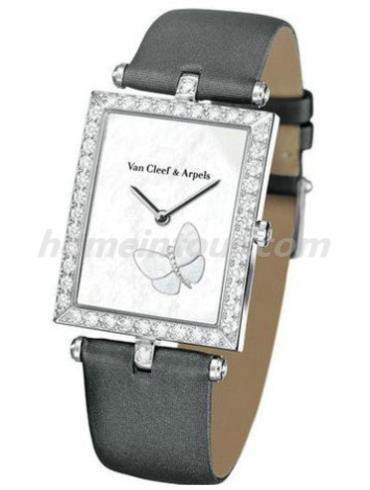 梵克雅宝VCARF51000女表Lady Arpels Papillon蝴蝶系列-黑色表带/表径27x34mm