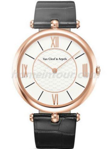 梵克雅宝VCARO23X00男表Pierre Arpels系列-黑色表带/表径42mm